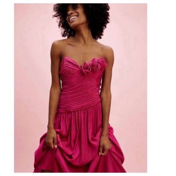 Free People Dresses & Skirts - Free People Make An Entrance Maxi Dress Pink NWT